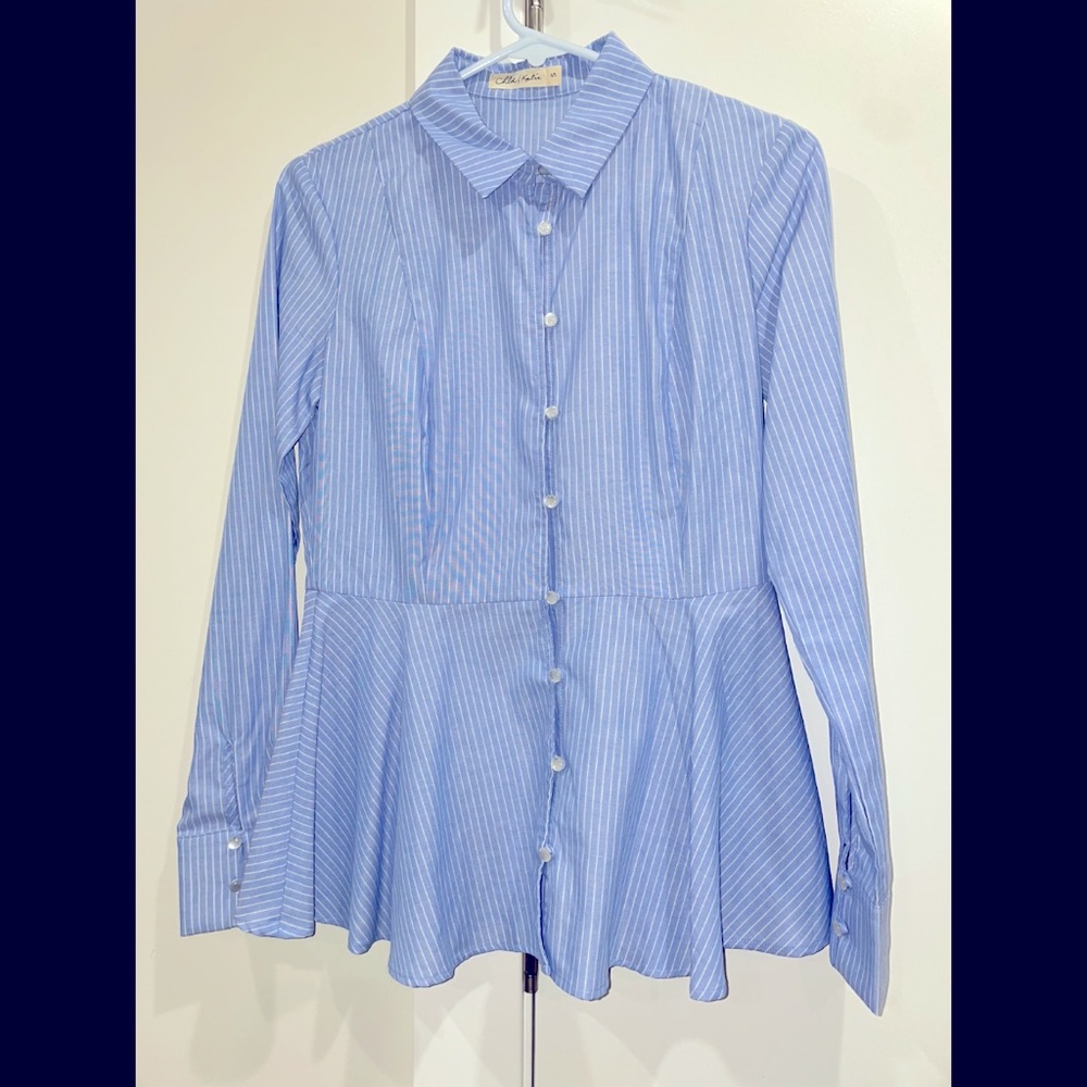 Peplum dress shirt - Picture 2 of 5